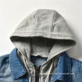 Denim Jacket With Hoodie Boy's New Denim Jacket Supplier